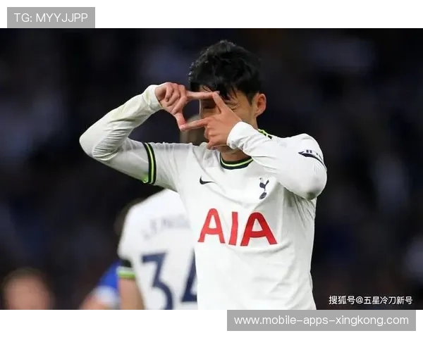 热刺孙兴慜边路传中后点精确破门响彻全场